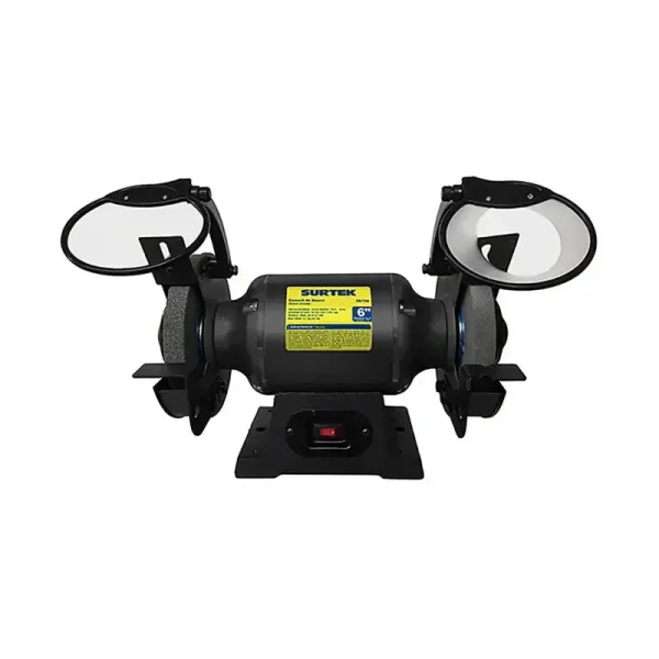 Esmeril De Banco 6' 550 W 3450 Rpm Surtek Motor Silencioso (EB706)