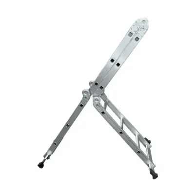 Escalera Multiposicion 150 Kg 12 Peldaños Surtek En Aluminio