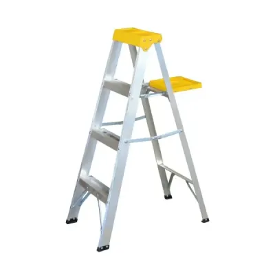 Escalera De Tijera 3 Peldaños Antideslizantes 90 Kg Surtek