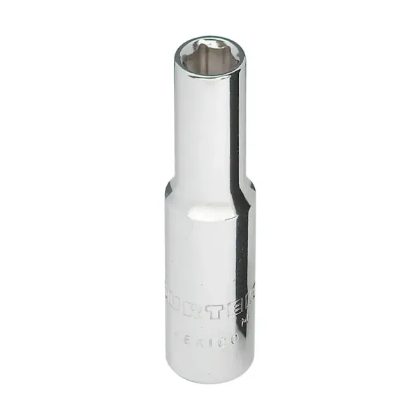 Copa Larga De 1/4' X 2' 6 Puntas Surtek Cuadro De 1/4' (F4408HL)