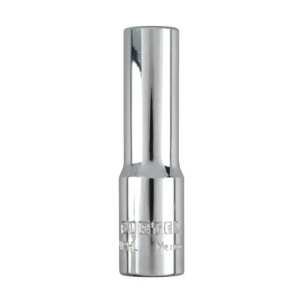 Copa Larga De 3/8' X 2.1/2' 6 Puntas Surtek Cuadro 3/8' (F5112HL)