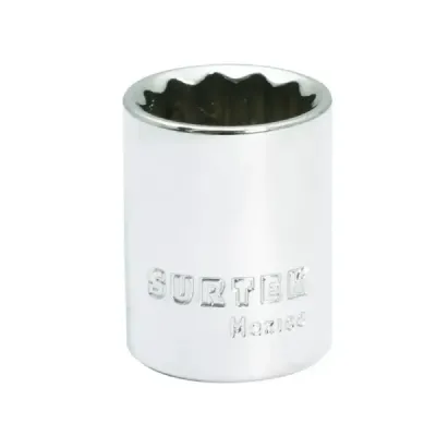 Copa Corta De 13 Mm X 1.1/2' 12 Puntas Surtek Cuadro 3/8'