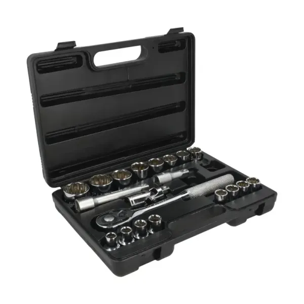 Juego 20 Copas Ratchet Y Extensión 1/2' En Pulgadas Surtek (F5800B)