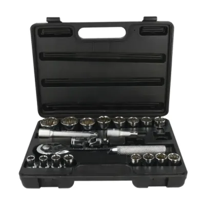 Juego 20 Copas Ratchet Y Extensión 1/2' Métrico Surtek