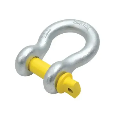 Grillete De Acero Galvanizado Forjado 1/4' 450 Kg Surtek