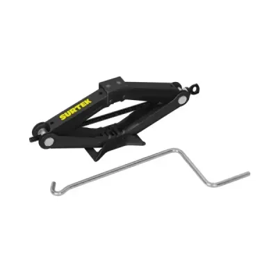 Gato De Tijera Para Carro 1000 Kg Surtek Base Extra Ancha