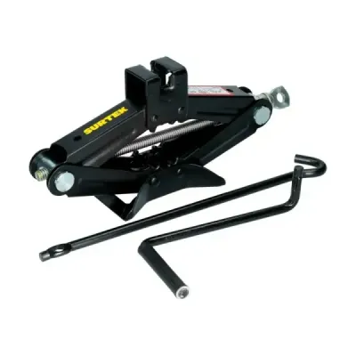 Gato De Tijera Para Carro 800 Kg Surtek Base Extra Ancha