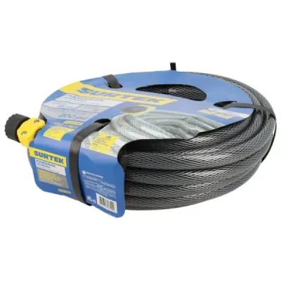 Manguera Para Jardín 15 M X 1/2' Surtek Conector Plástico