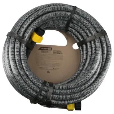 Manguera Para Jardín 15 M X 1/2' Surtek Conector Plástico