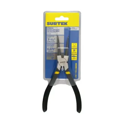 Alicate Para Anillos De Retención Fija Interna 0° Surtek