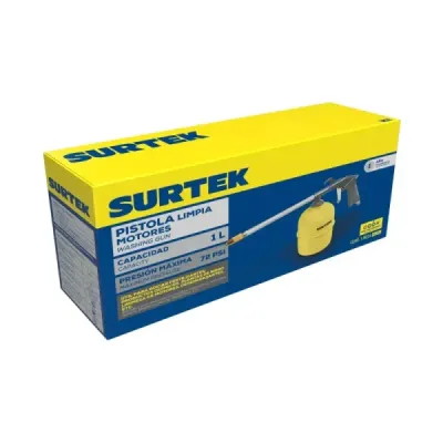 Pistola Limpieza De Motores 1000 Ml 3/8' Profesional Surtek
