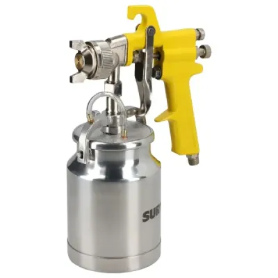 Pistola De Pintar Alta Presión 1.8 Mm 1000 Ml 72 Psi Surtek