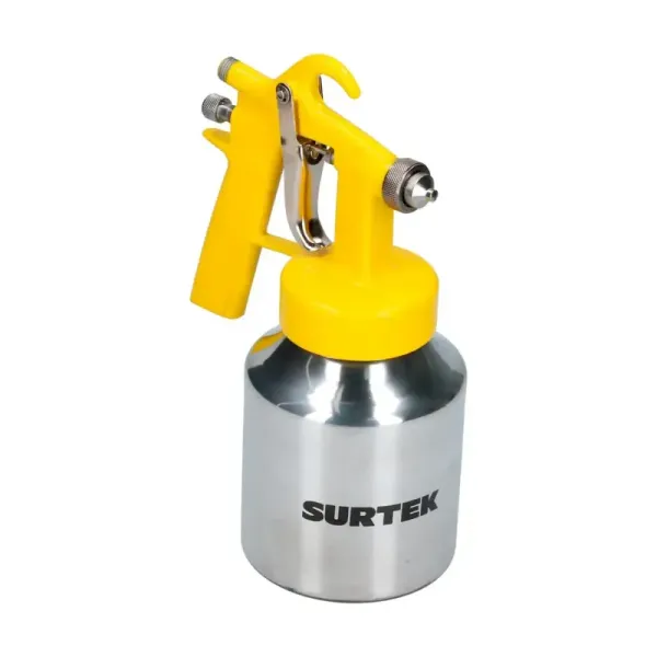 Pistola Pintar Baja Presión 1.3 Mm Surtek Con Vaso Reforzado (PPB1)