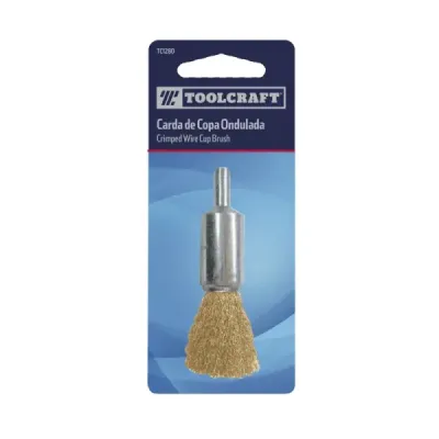 Grata Copa Ondulada 1.3/4' Toolcraft Con Vástago De 1/4'