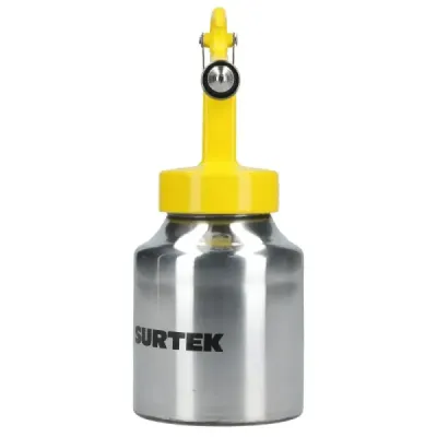 Pistola Pintar Baja Presión 1.3 Mm Surtek Con Vaso Reforzado