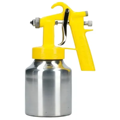 Pistola Pintar Baja Presión 1.3 Mm Surtek Con Vaso Reforzado