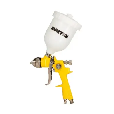 Pistola Para Pintar Terminados Hvlp 1.4 Mm 600 Ml Surtek