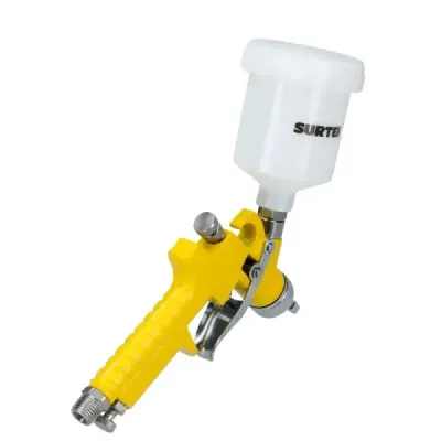 Pistola Para Pintar Terminados Hvlp 0.8 Mm 125 Ml Surtek