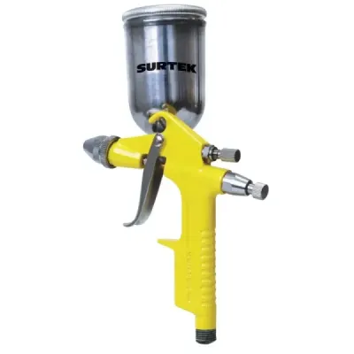 Pistola Para Pintar Terminados Hvlp 0.5 Mm 125 Ml Surtek