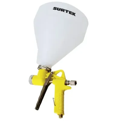 Pistola Para Pintar Texturizados 4.5 L 72 Psi 1/4 Npt Surtek
