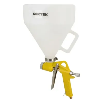 Pistola Para Pintar Texturizados 4.5 L 72 Psi 1/4 Npt Surtek