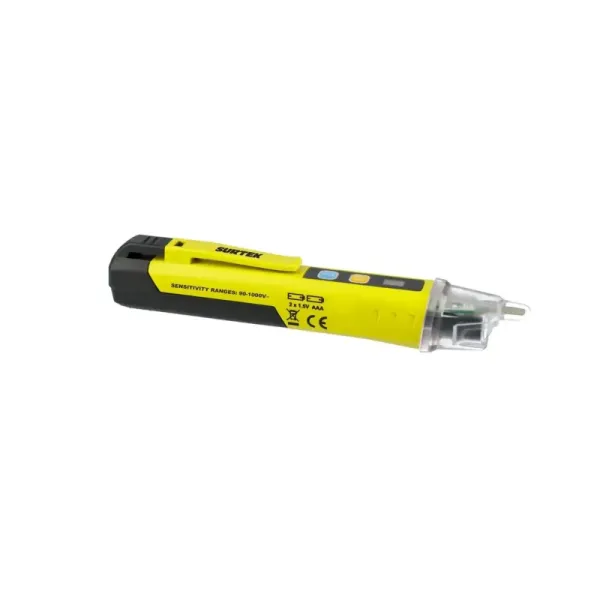 Probador De Voltaje Sin Contacto 90v - 1000v Surtek Luz Led (PVS01)