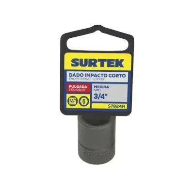 Copa Impacto 17 Mm X 1.1/2' 6 Puntas Surtek Cuadro 1/2'