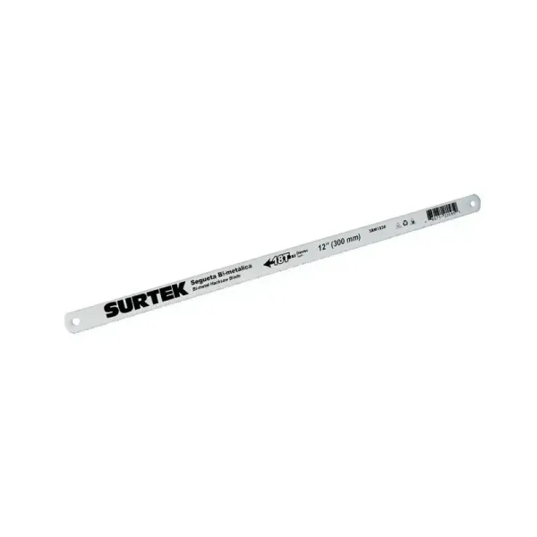Segueta Bimetálica Flexible 12' 18 Dpp Surtek Uso Universal (SBM1850)