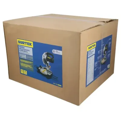 Sierra De Inglete Compuesta 10' 1500 W 4500 Rpm Surtek