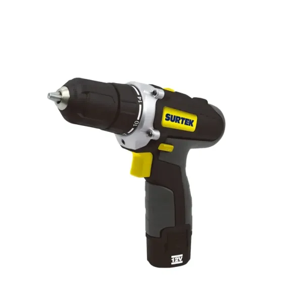 Taladro Atornillador Inalámbrico 3/8' 12 V 26 Nm Surtek (TBA612)
