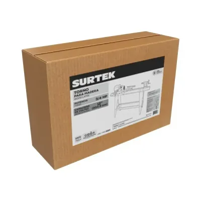 Torno Para Madera 12' 550 W 600 A 2400 Rpm 120 V Surtek