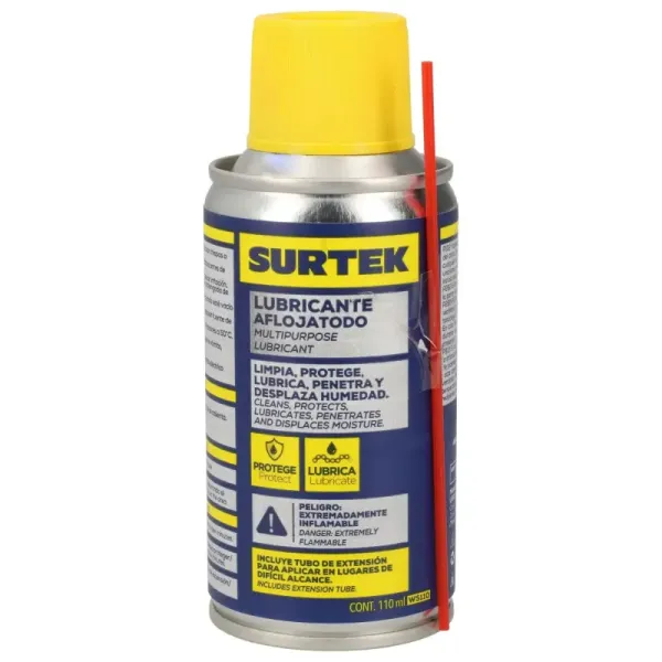 Aceite Aflojatodo 110 Ml Surtek Protege Y Lubrica Cadenas (WS110)