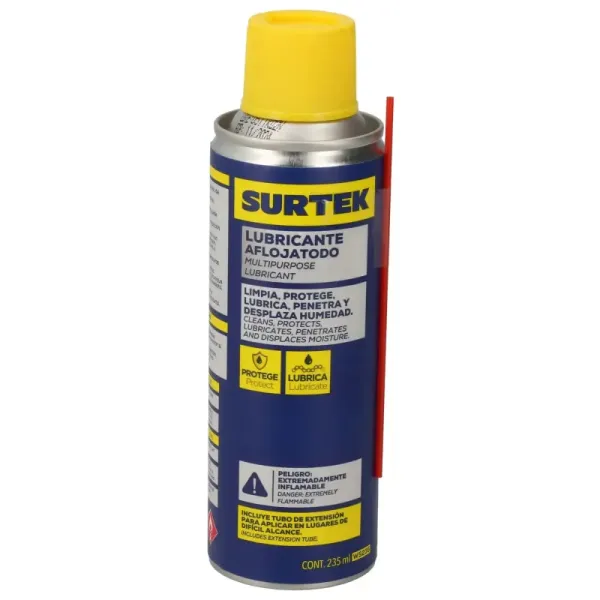 Aceite Aflojatodo 235 Ml Surtek Protege Y Lubrica Cadenas (WS235)