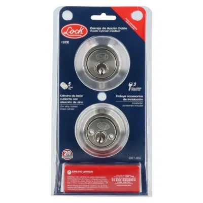 Cerrojo Cerradura De Función Doble Acero Inoxidable Lock