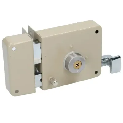 Cerradura De Sobreponer Lado Izquierdo Lock Llave Tetra Caja