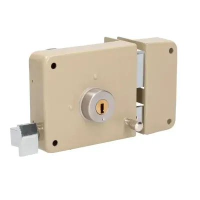 Cerradura De Sobreponer Lado Derecho Lock Llave De Puntos