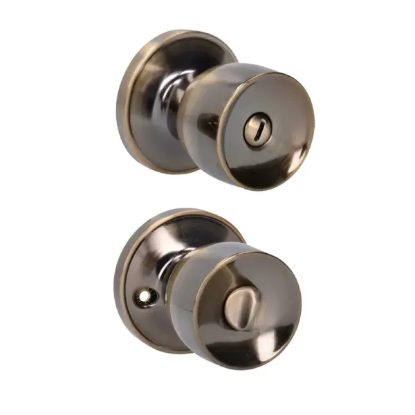 Cerradura Copa Recta Para Baño Latón Antiguo Lock (22PO)