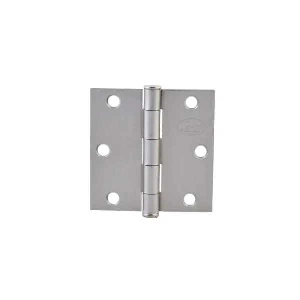 Bisagra Cuadrada 3' X 3' Latón Satinado Lock 6 Orificios (LBC30NS)