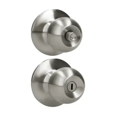 Cerradura De Bola Pomo Para Baño Acero Inoxidable Prolok