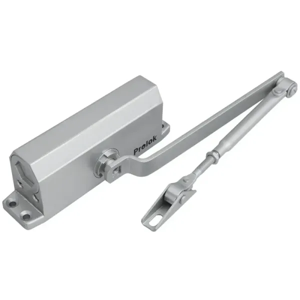 Cierrapuertas Hidráulico Automático 45 Kg Aluminio Prolok (L5202AL)