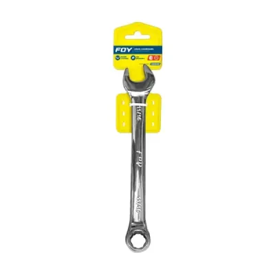 Llave Mixta Pulida 11/16' Largo 8' Uso Hogar Foy
