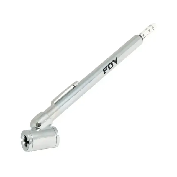 Calibrador Tipo Lápiz Doble Cabeza 50 Psi 21 Cm Foy (140953)