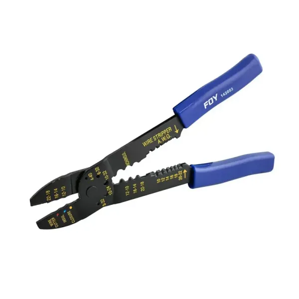 Alicate Pelacable 9' 10 - 22 Awg Foy Con Mordaza De Crimpar (142003)
