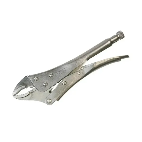 Alicate Hombresolo Curvo 7' Foy Con Apertura De 1.1/2' (142028)