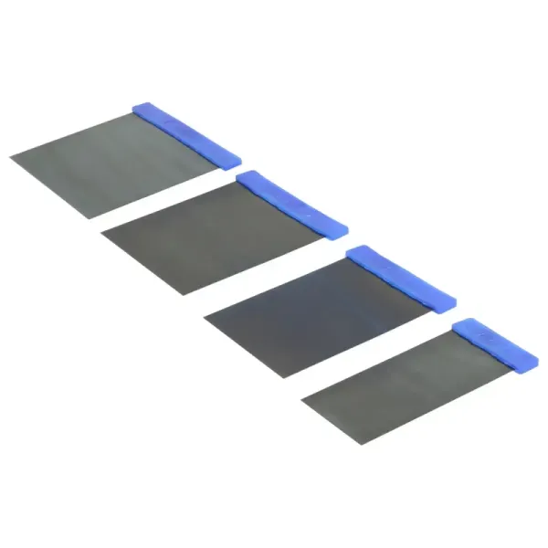 Juego De 4 Cuñas Flexibles 5 Cm A 12 Cm Foy Mangos Plásticos (142628)
