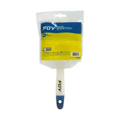 Brocha Para Pintar 4' Cerdas Naturales De 47 Mm Foy