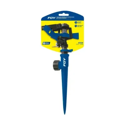 Aspersor De Riego Plástico Regulable De 1 Vía 360° Foy