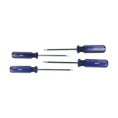 Juego 4 Destornilladores Combinados Surtek Con Mango En Pvc Foy