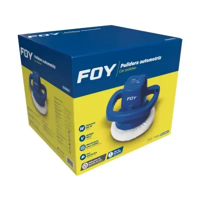 Pulidora Polichadora Automotriz 9.1/2' 120 W Foy 2500 Rpm