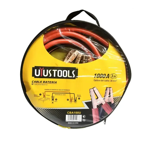 Cable Pasa Corriente Iniciar Batería 3m X 1000a Uyustools (CBA100U)
